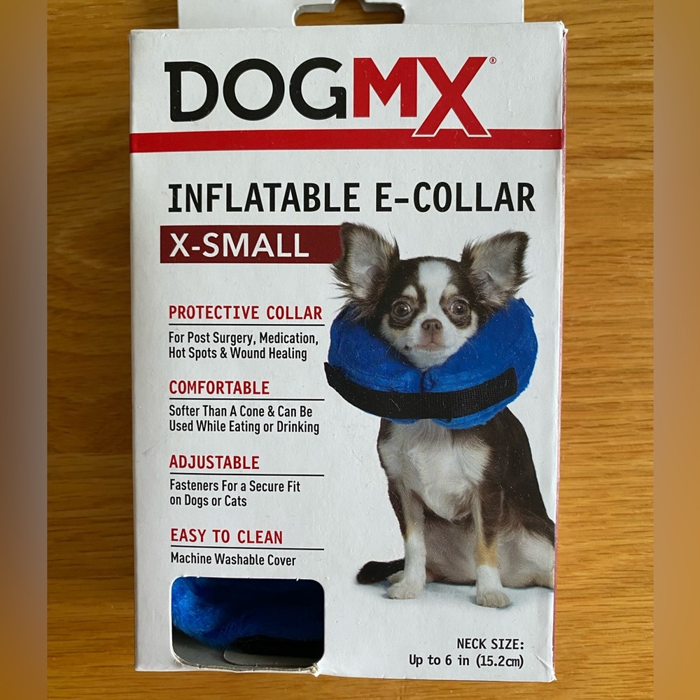 XS- inflatable e-collar for dogs and cats